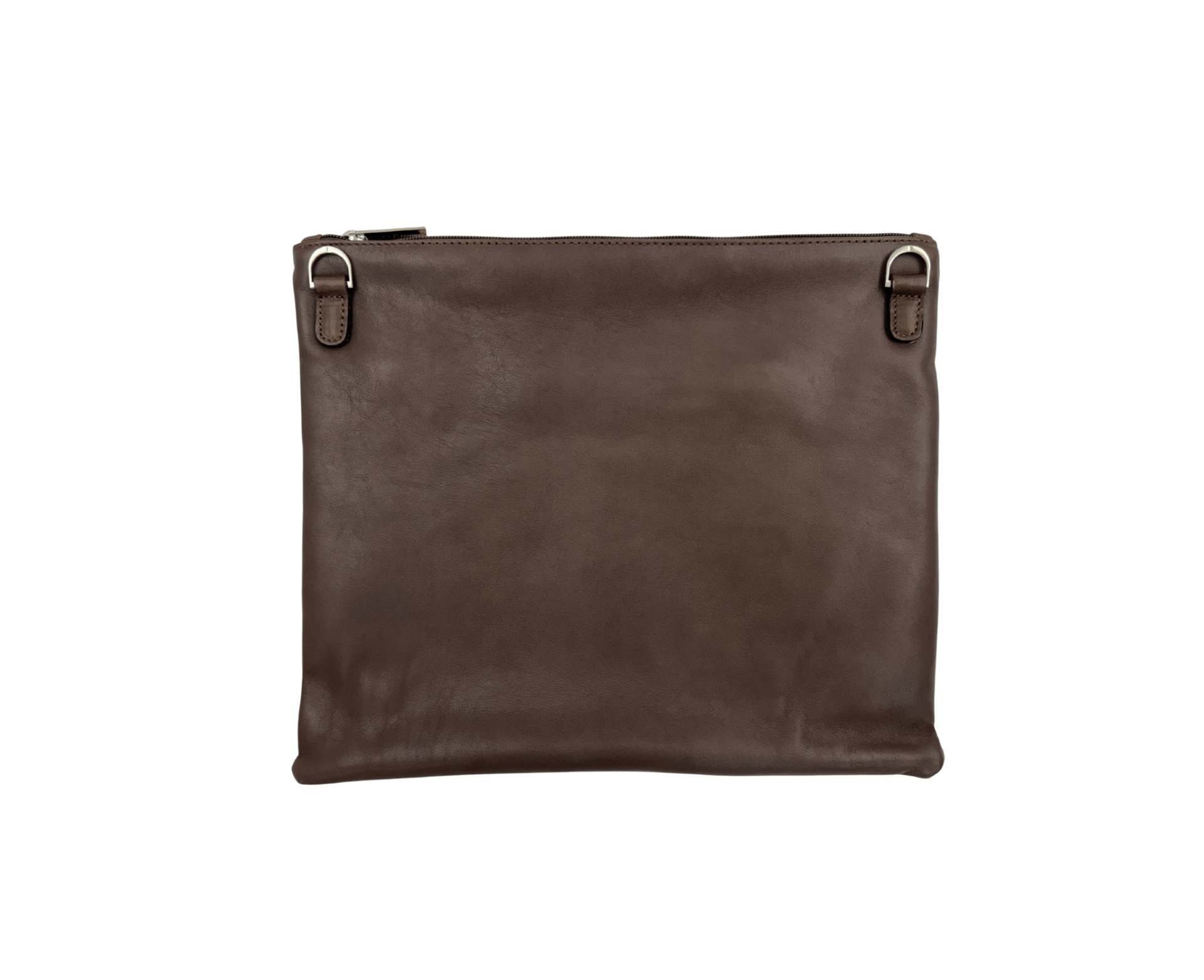 Premium Dark Brown Textured Leather Tallit & Tefillin Bag Set