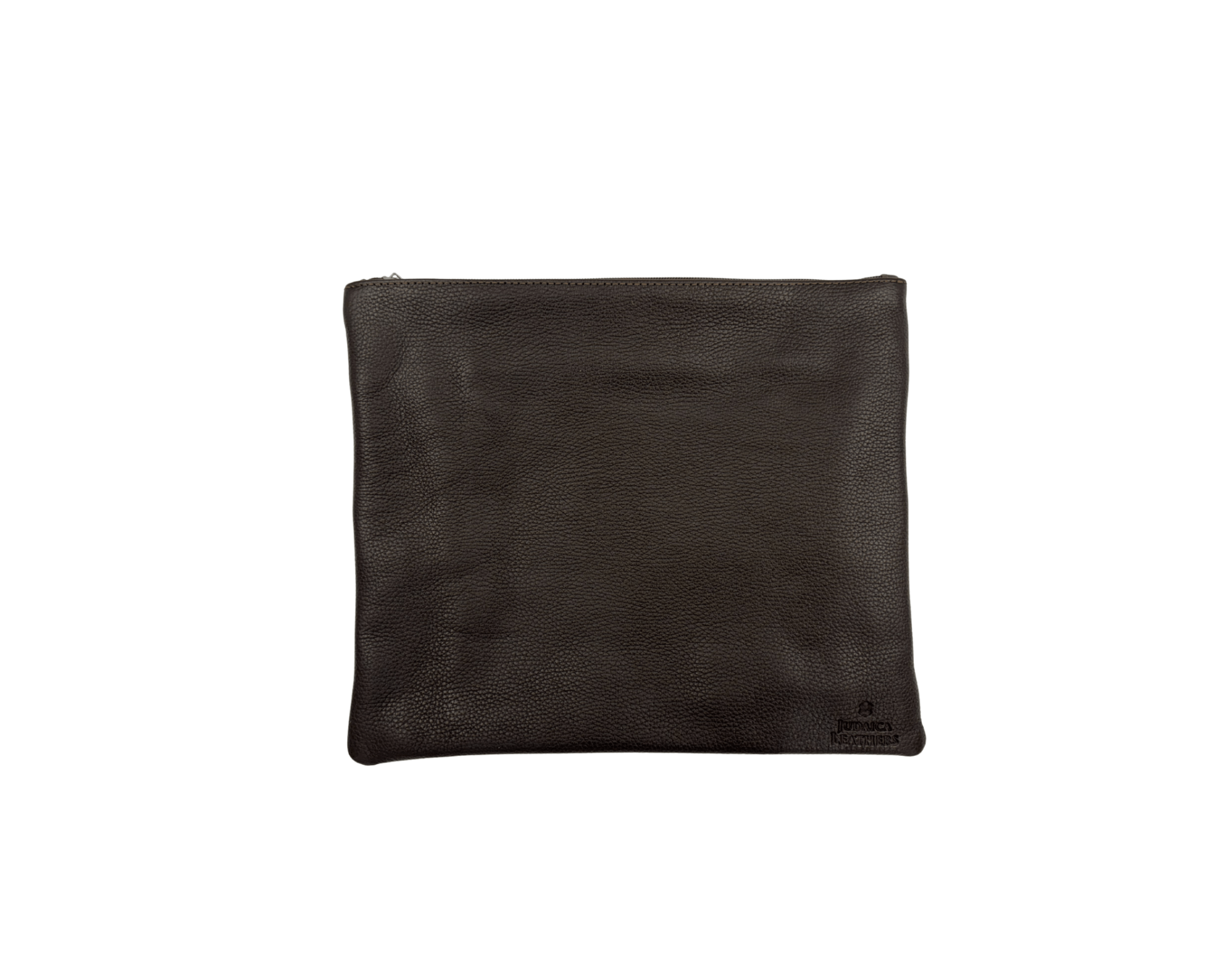 Premium Dark Brown & Cream Leather Tallit & Tefillin Bag Set