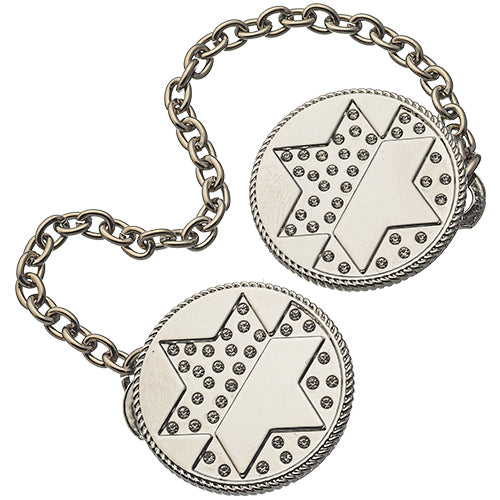 Star of David Tallit Clips