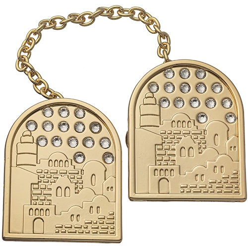 Jerusalem Walls Tallit Clips