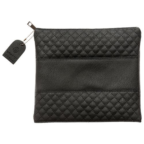Faux Leather Tefillin Bag – Single Bag - Black