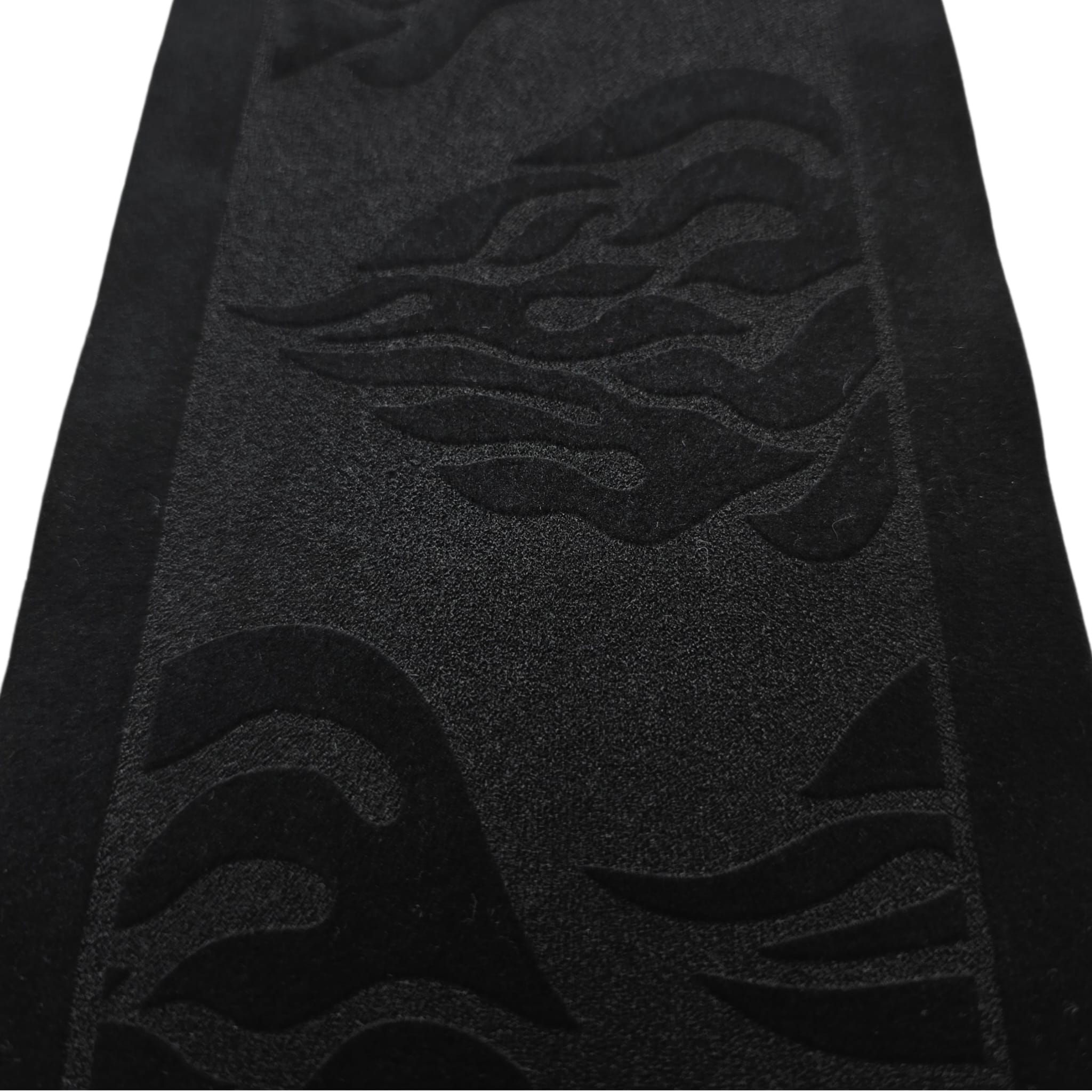 Premium Fabric Atarah – “Esh Sheli” Laser Engraved Design- Black