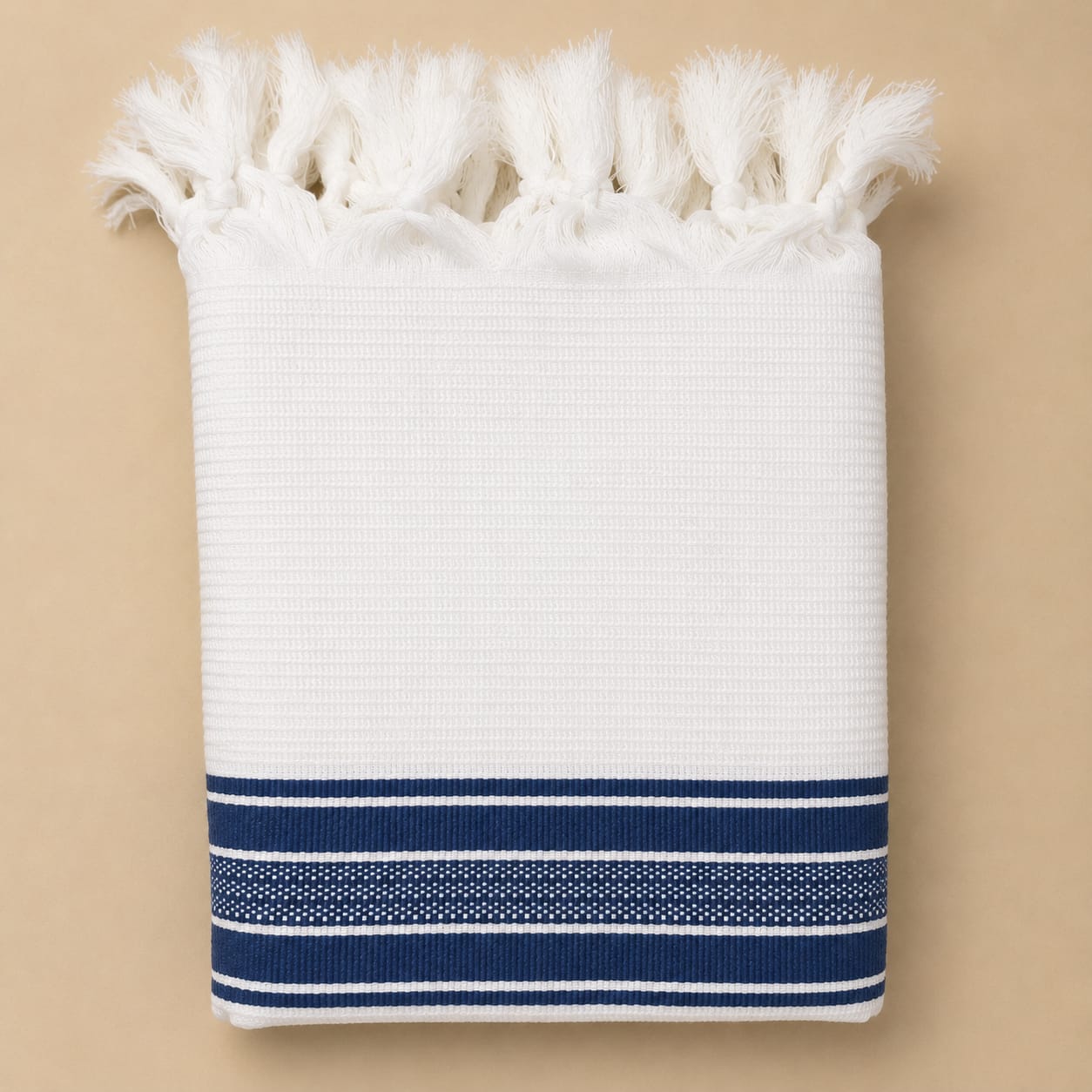 100% Cotton Talit- Blue stripes