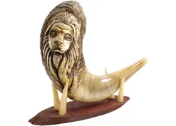 Engraved Lion Of Judah Ram Shofar