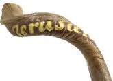 Engraved Yemenite Kudu Shofar - Jerusalem