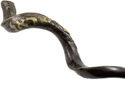 Engraved Yemenite Kudu Shofar - "SHEMA ISRAEL"