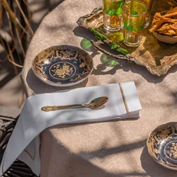 Ferrera tablecloth – Mocha