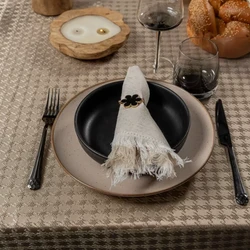Star Tablecloth – Mocha