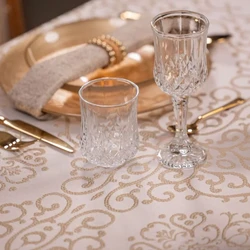 Medallion Tablecloth – Beige