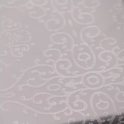 Medallion Tablecloth – White