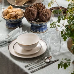 Ferrara Tablecloth – Mint