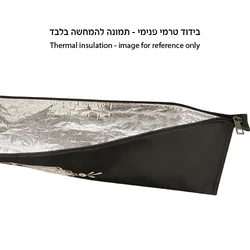 Brown Faux Leather Pouch for LULAV & ETROG