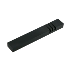 Modern Aluminum Mezuzah Case - Straight Design