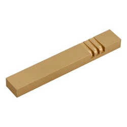 Modern Aluminum Mezuzah Case - Straight Design