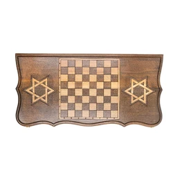 Royal Heritage Crown Chess & Backgammon Set
