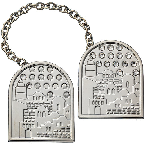 Jerusalem Walls Tallit Clips
