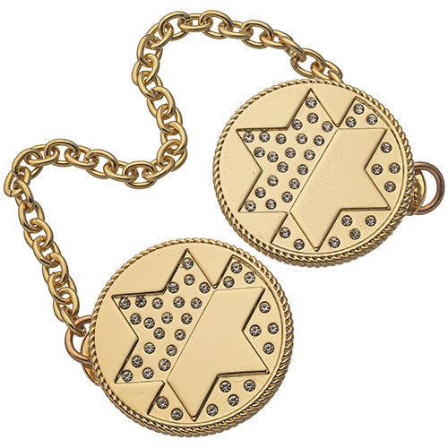 Star of David Tallit Clips