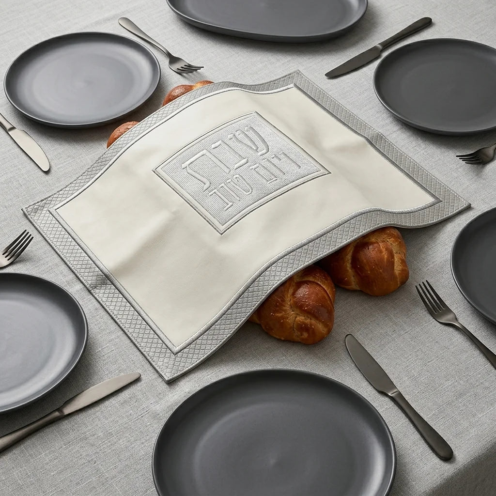 Silver Heritage Challah Cover