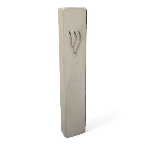 Concrete Mezuzah Case - Natural - Rectangle