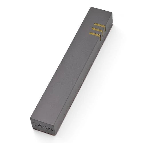 Concrete Mezuzah Case -Gray - Side Shein