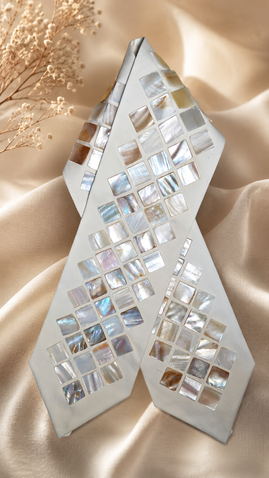 Heritage Mother of Pearl Atarah – Handmade in Israel