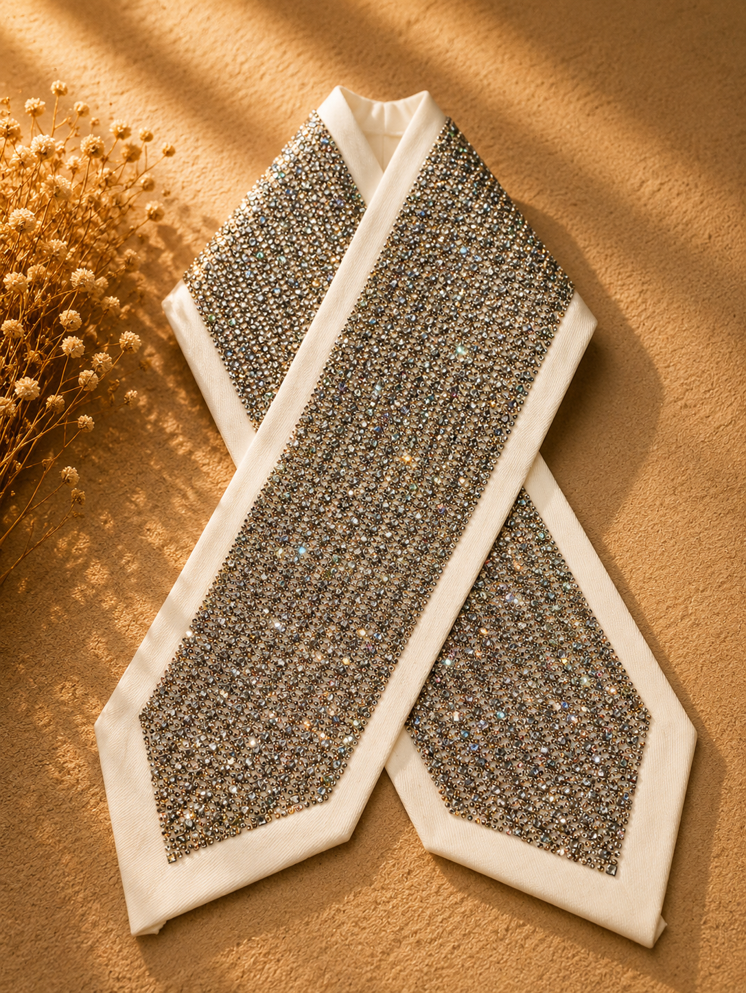 Luxury Crystal Elegance Atarah – White Collection | Handmade in Israel