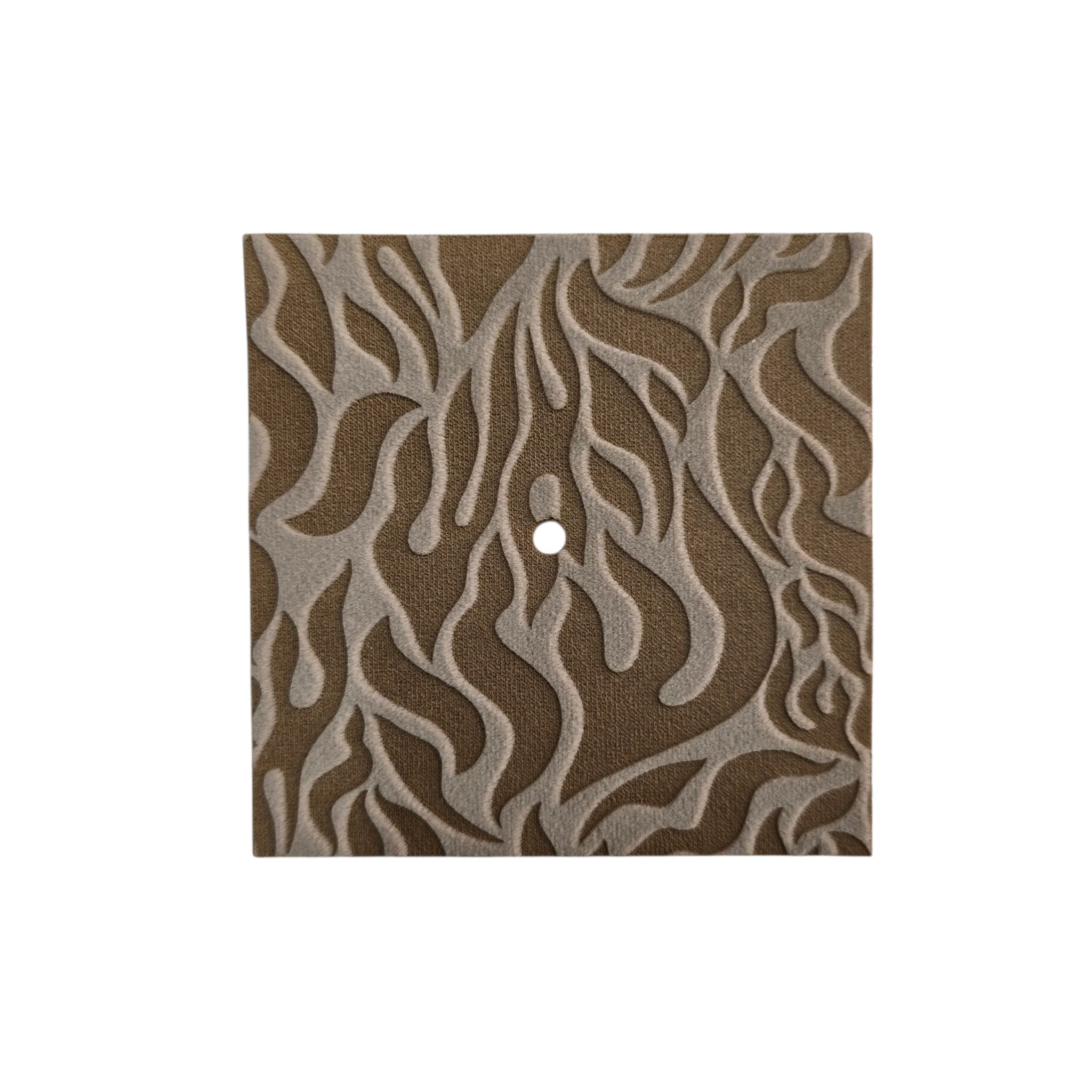 Premium Fabric Atarah – “Esh Sheli” with “Tikkun HaKlali” Laser Engraved Design- Beige