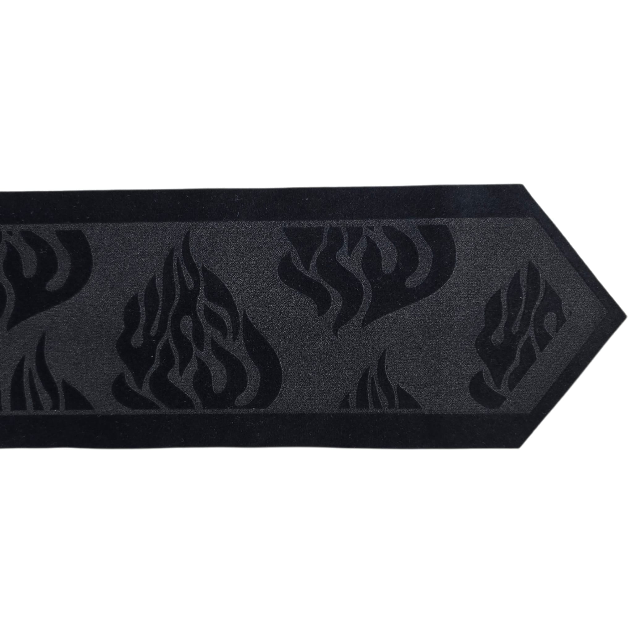 Premium Fabric Atarah – “Esh Sheli” Laser Engraved Design- Black