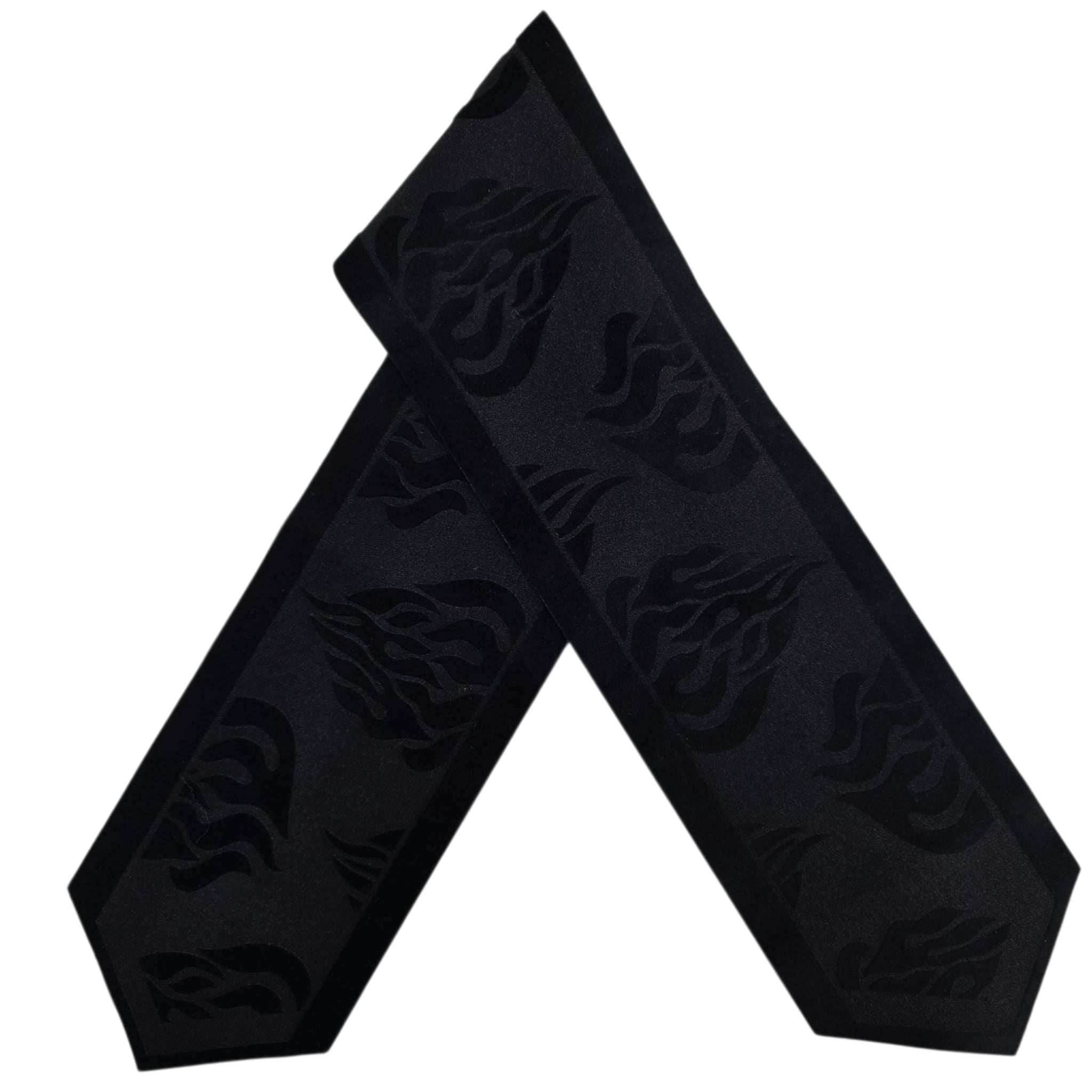 Premium Fabric Atarah – “Esh Sheli” Laser Engraved Design- Black