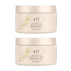 Body Scrub & Butter Duo (Milk & Honey)