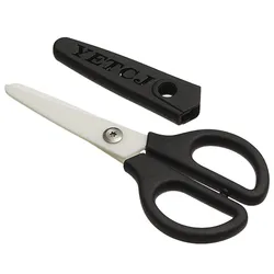 Ceramic Tzizit Scissors - BLACK
