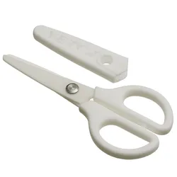 White Ceramic Tzizit Scissors
