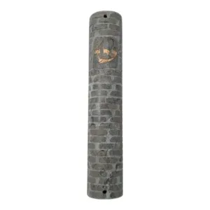 Hand Made Stone Mezuzah Case-XL