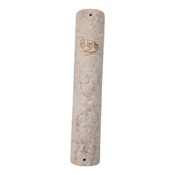 Hand Made Stone Mezuzah Case-XL