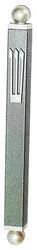 Modern mezuzah case- Silver