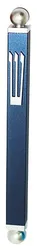 Modern mezuzah case- Navy Blue