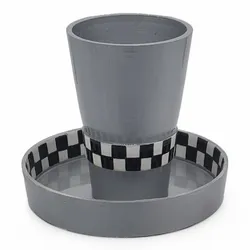 Anodized aluminum Kiddush Cup- Gray