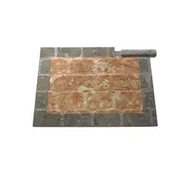Hand Made Stone Shabbat  Board-Blessing Inscription