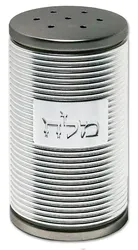 Saltshaker with rings- Silver