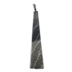 Decorated Pyramid Havdalah Candle- Black & White