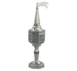 Nickel Octagon Besamim Holder