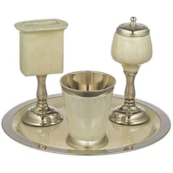Aluminium Havdalah Set - Pearl