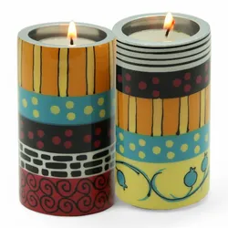 Enaamel Candlesticks