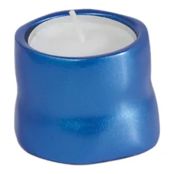 Single T-Light Holder - Blue