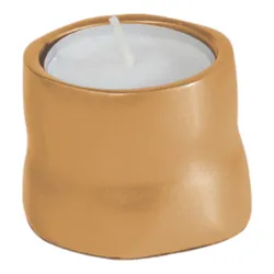 Single T-Light Holder - Gold