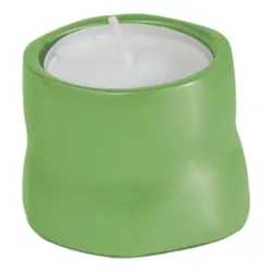 Single T-Light Holder - Green