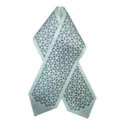 Sublimation Atara for Tallit- Silver- Blue