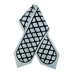 Velvet&Sublimation Atara for Tallit- Black