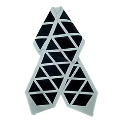 Velvet&Sublimation Atara for Tallit- Black