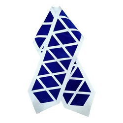 Velvet&Sublimation Atara for Tallit- Blue